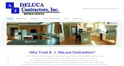 Desktop Screenshot of ajdeluca.com